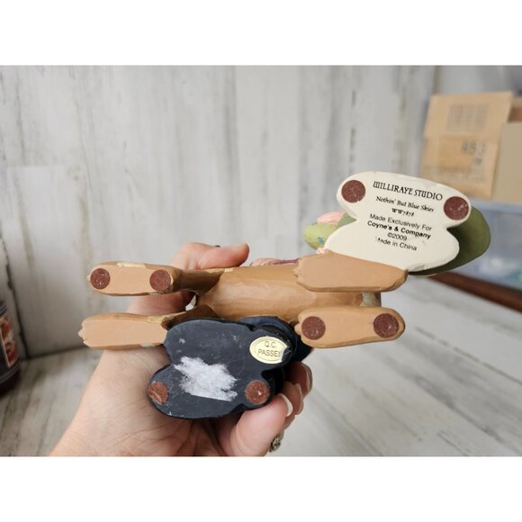 Williraye nothing but blue skies dog kids kite 7878 vintage statue figurine - Picture 10 of 10